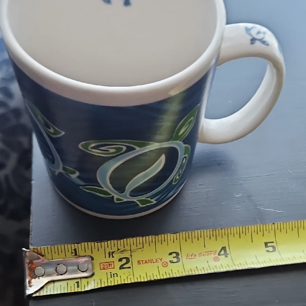 Oceanic Turtle Design Mug - Picture 7 of 8